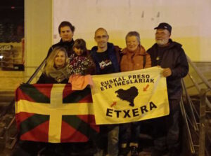 El preso político vasco Josu Guinea, salió libre tras 20 años de prisión
