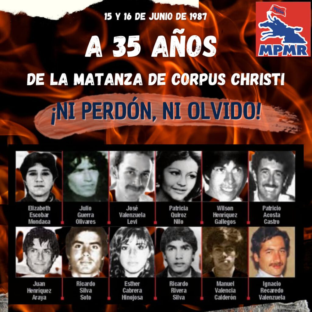 A 35 años de la Matanza de Corpus Christi