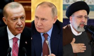 Cumbre trilateral en Teherán: Putin, Raisi y Erdogan
