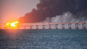 “Estábamos obligados”: insinúan que estuvieron detrás de la explosión en el puente de Crimea