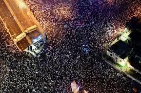 Más de 200 mil israelíes protagonizan 21.ª semana de protestas anti-Netanyahu